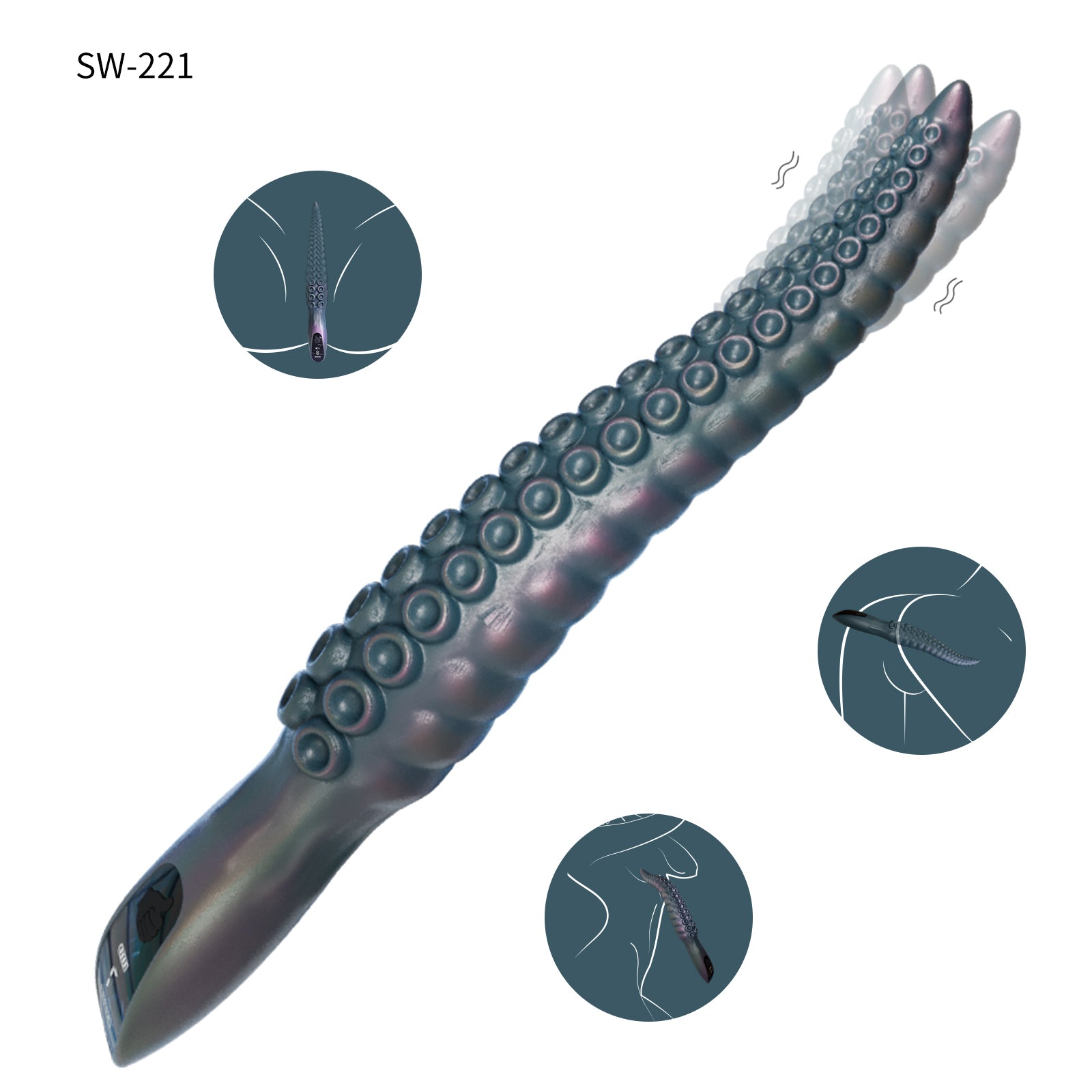 タコの足バイブレーター吸盤触手が膣奥を探り、深海のような絶頂体験を演出