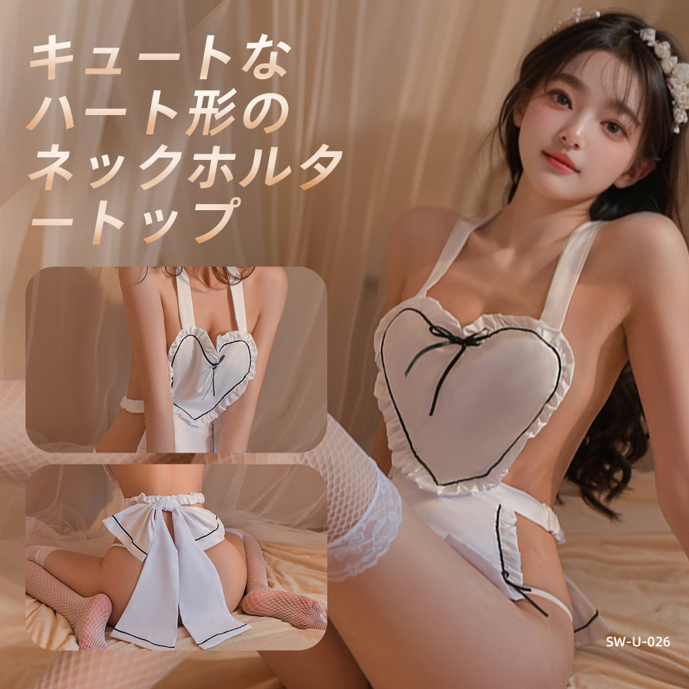 ソフト系メイドエプロン