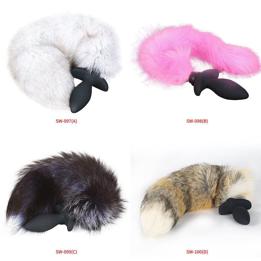 振動尻尾高品質の素材、柔軟