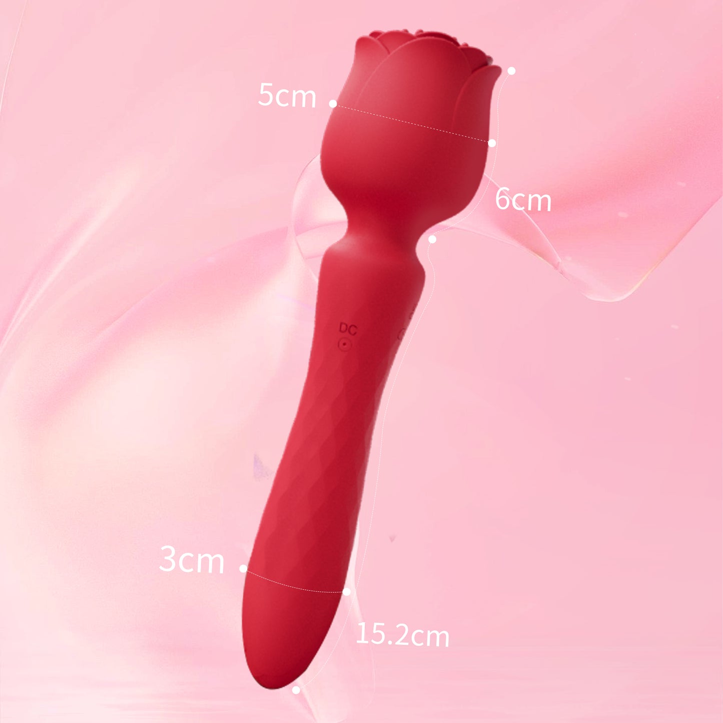 花芯ダブル振動バイブ指先で心を奪い、花びらは震え、花芯が揺れる。尾部から体内に広がる痺れるような振動が