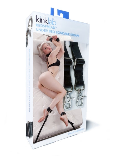 BEDSPREAD UNDER BED BONDAGE STRAPS