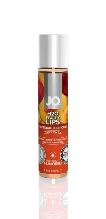 JO H2O PEACHY LIPS 1OZ LUBRICANT