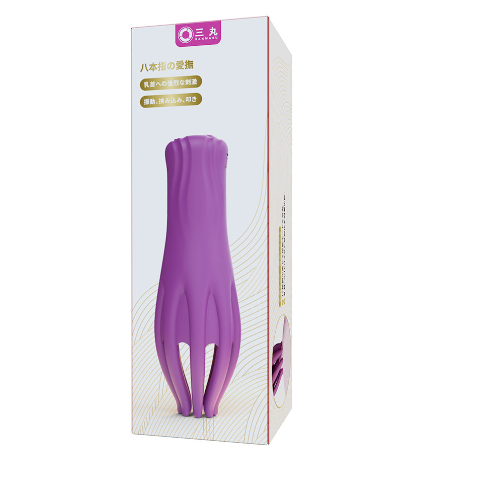 八指撩情究極の快感へ、独特の触手震動で乳首とクリトリスを刺激。未知の絶頂を体験せよ。