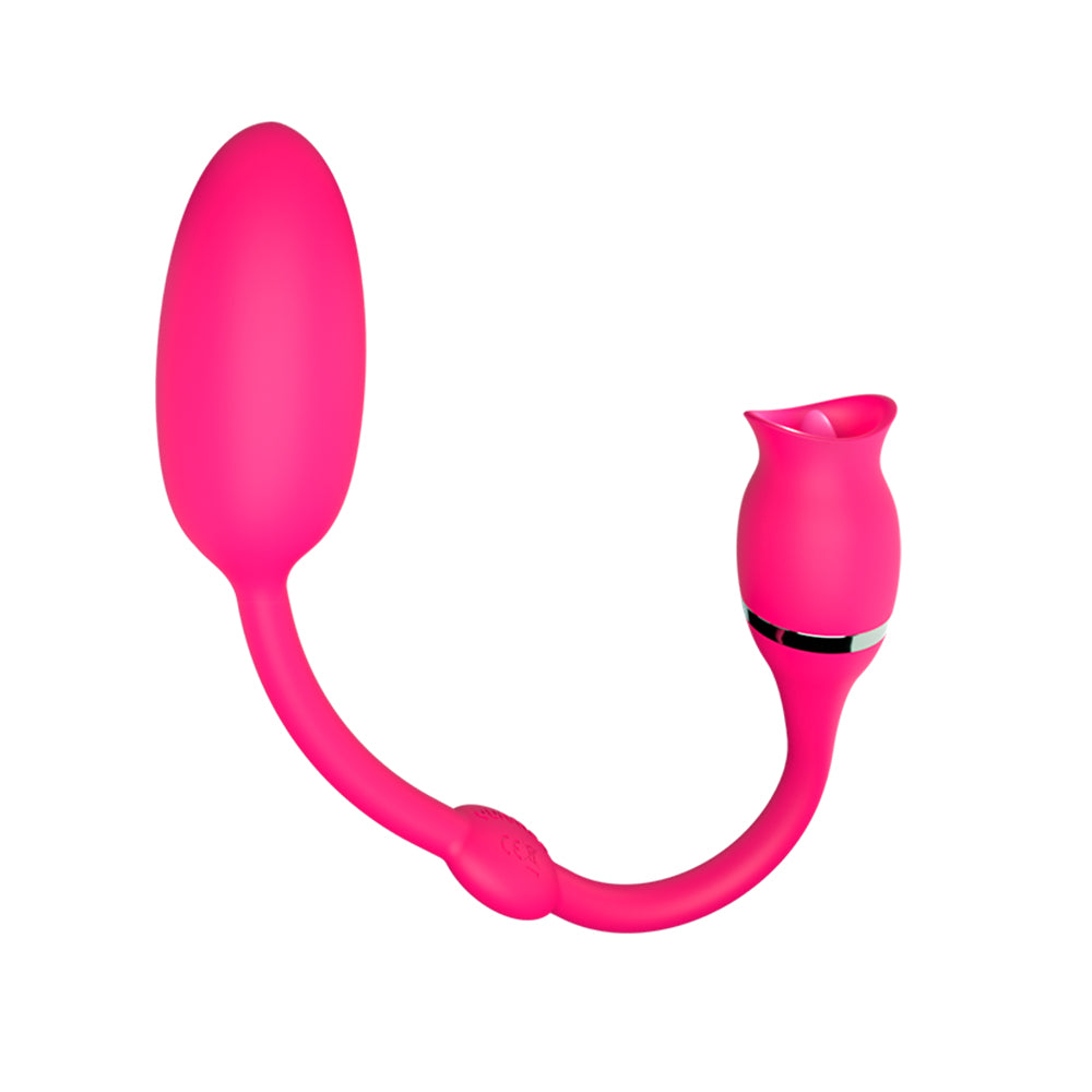 クリトリス舐め機能付きエッグ玩具高周波の舌で猛烈に舐める