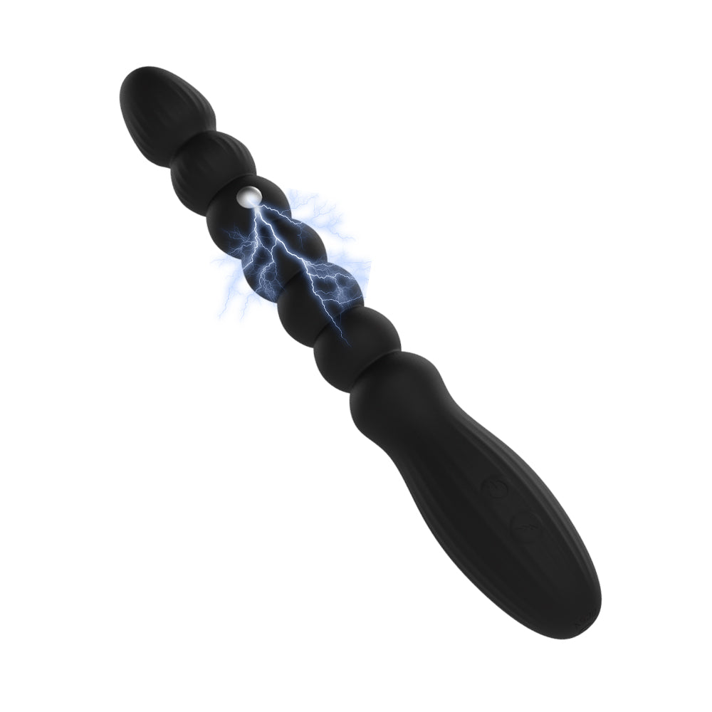 電撃バイブ"前立腺の快感を楽しむ