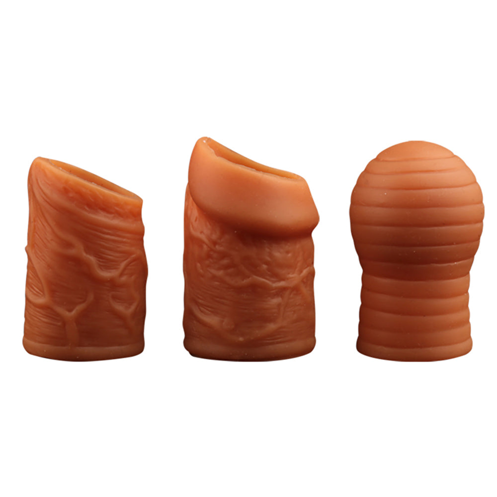 包茎対応ペニスサック柔らかく肌に優しく、弾力性があり柔軟です