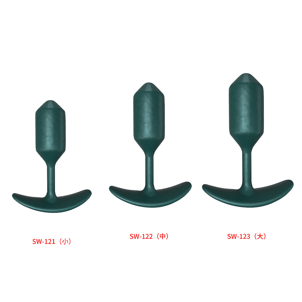 重力式アナルプラグ内蔵重力ボール、締まった肛門