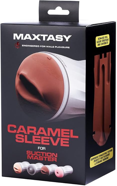 MAXTASY SUCTION SLEEVE REALISTIC CARAMEL REPLACEMENT