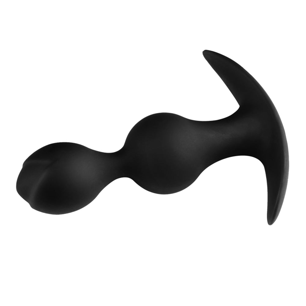 薔薇の形をしたボールアナルプラグ2個の内臓ボールが遠心力の原理で振動するためアナル内側をマッサージします