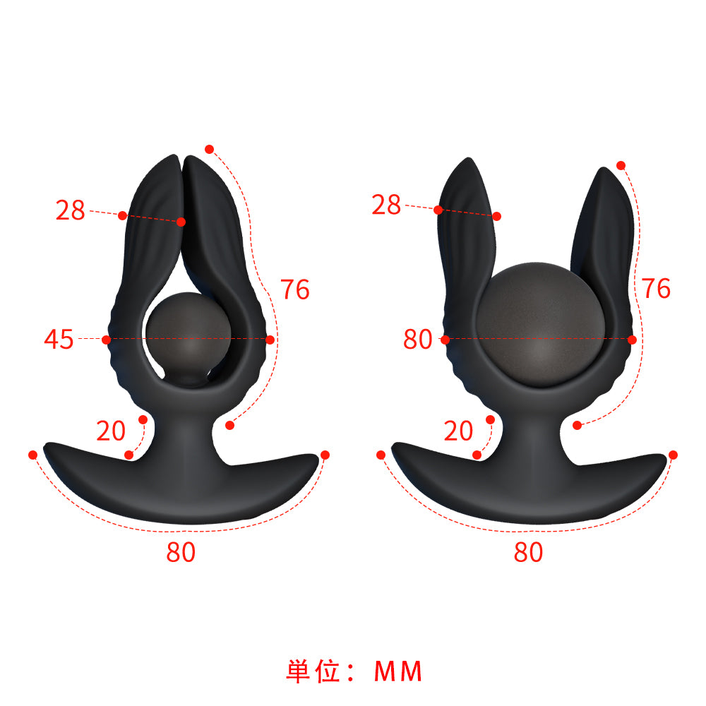 空気充填玉入りアナルプラグ膨張させて大きくし、思うがままにください
