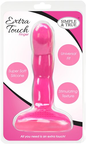 EXTRA TOUCH FINGER DONG PINK (Out Beg Dec)