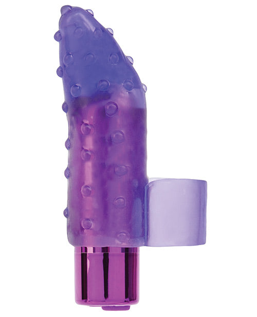 RECHARGEABLE FRISKY FINGER MASSAGER PURPLE