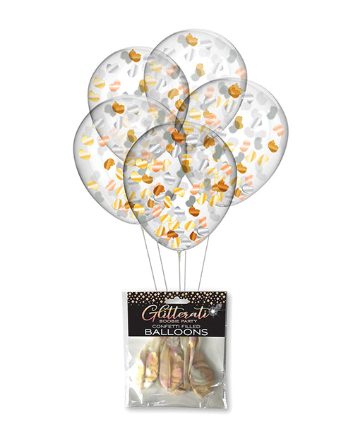 GLITTERATI BOOBIE CONFETTI BALLOONS