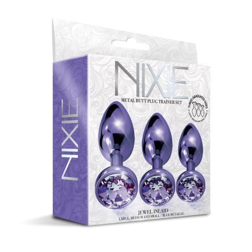 NIXIE METAL PLUG TRAINER SET PURPLE METALLIC