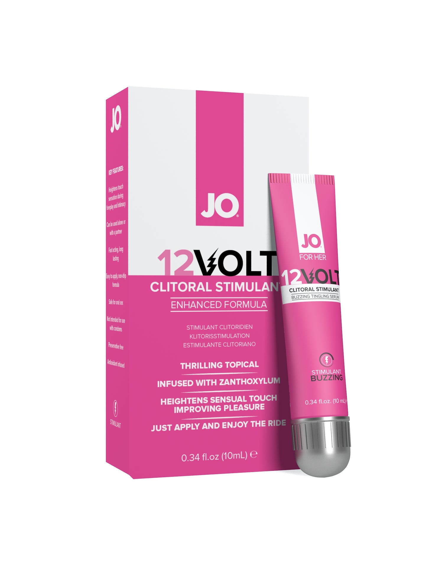 JO 12 VOLT CLITORAL STIMULANT 10ML