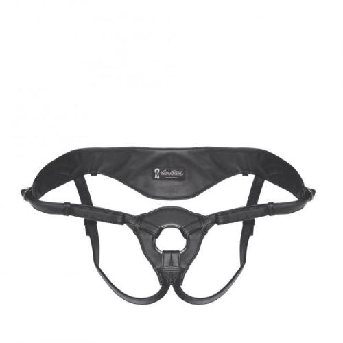 PATENT LEATHER STRAP ON HARNESS