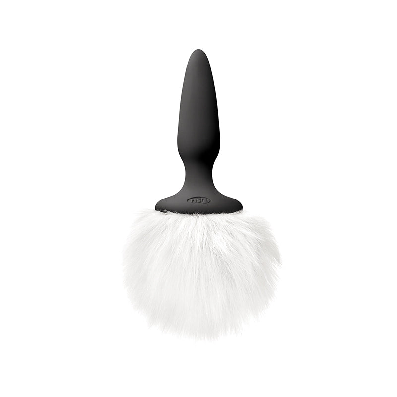 BUNNY TAILS MINI WHITE FUR