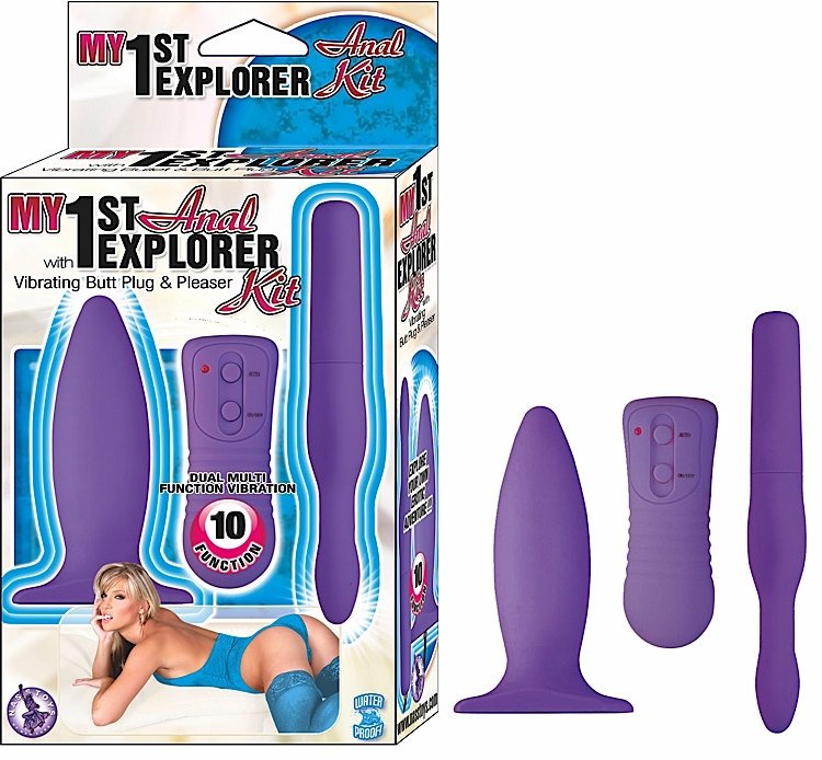 MY 1ST ANAL EXPLORER KIT PURPLE