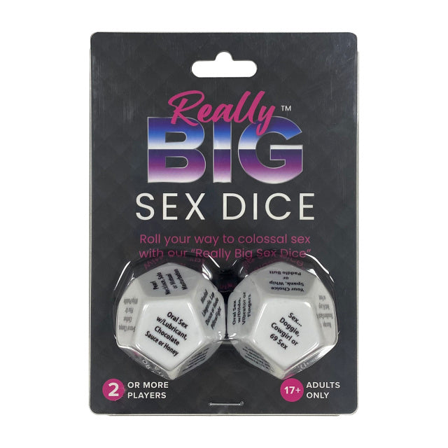 REALLY BIG SEX DICE