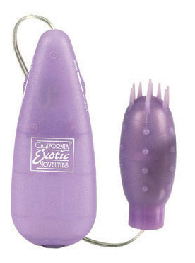 SILICONE SLIMS NUBBY BULLET PURPLE