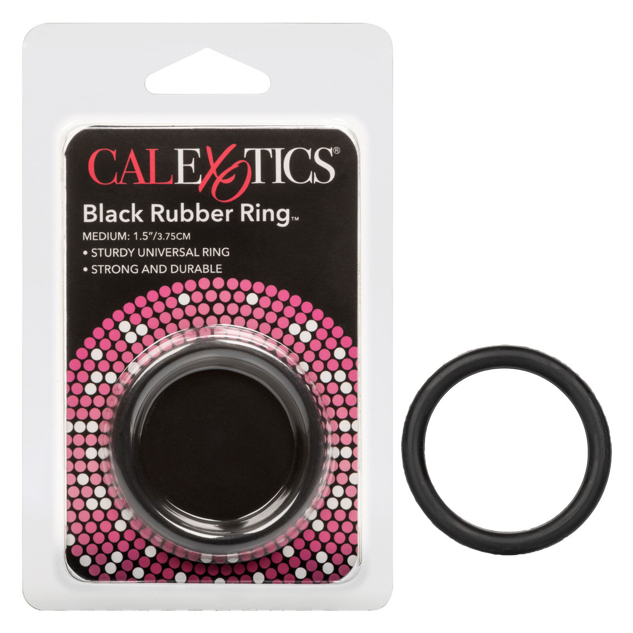 RUBBER RING BLACK MEDIUM