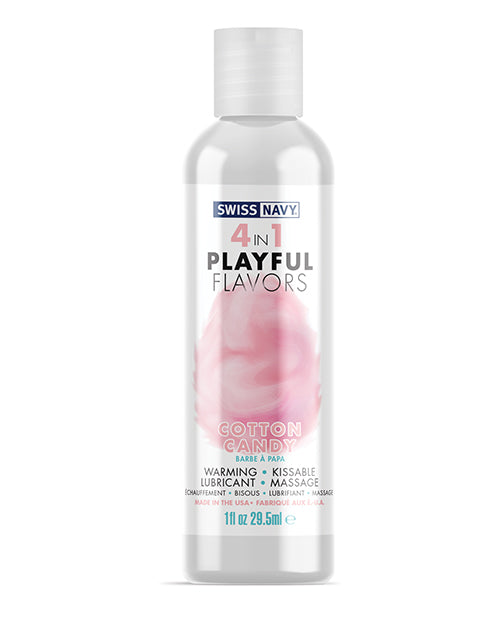 SWISS NAVY 4 IN 1 PLAYFUL FLAVORS COTTON CANDY 1OZ