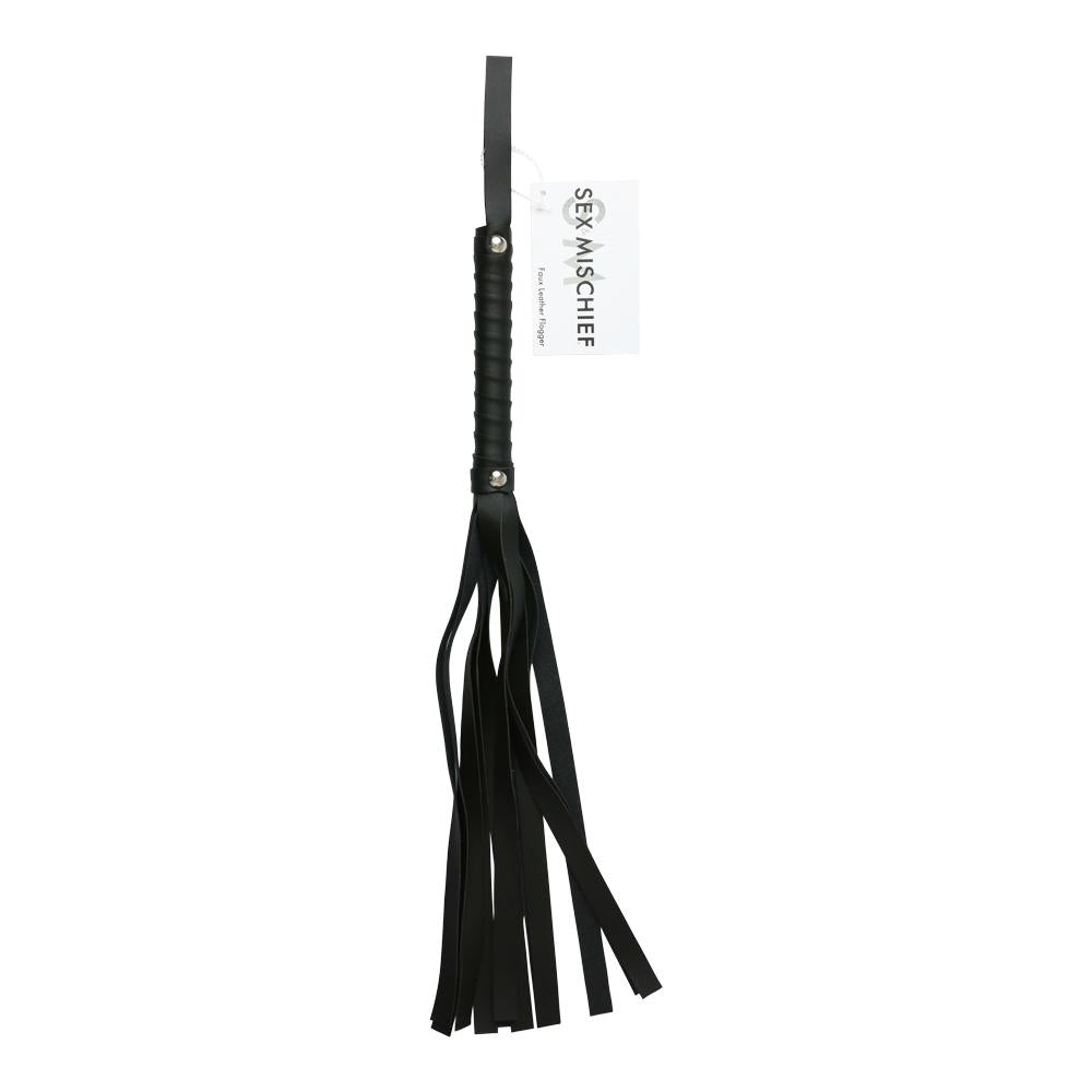 SEX & MISCHIEF FAUX LEATHER FLOGGER