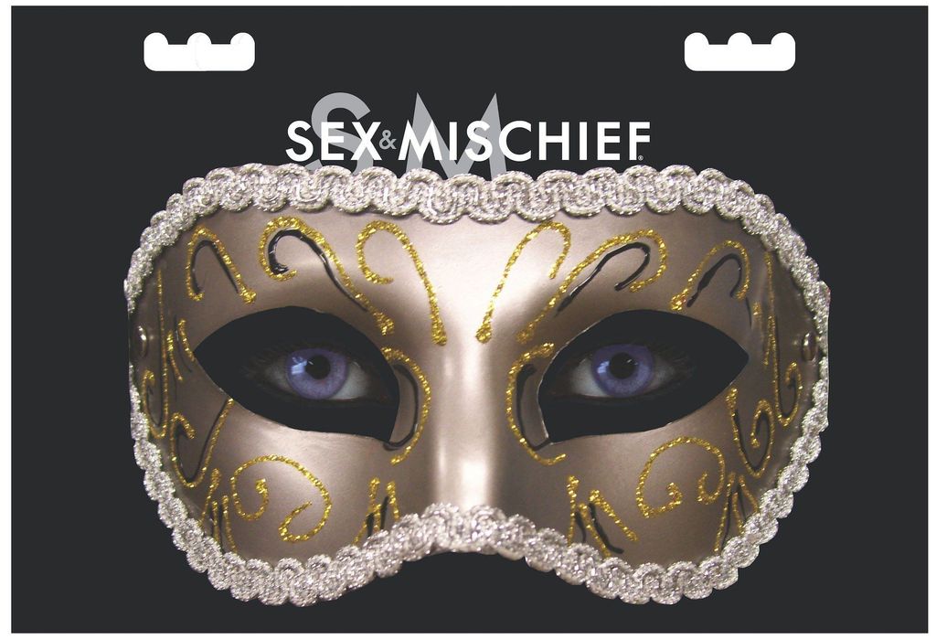 SEX & MISCHIEF MASQUERADE MASK
