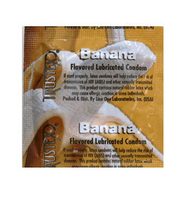 TRUSTEX CONDOMS-BANANA
