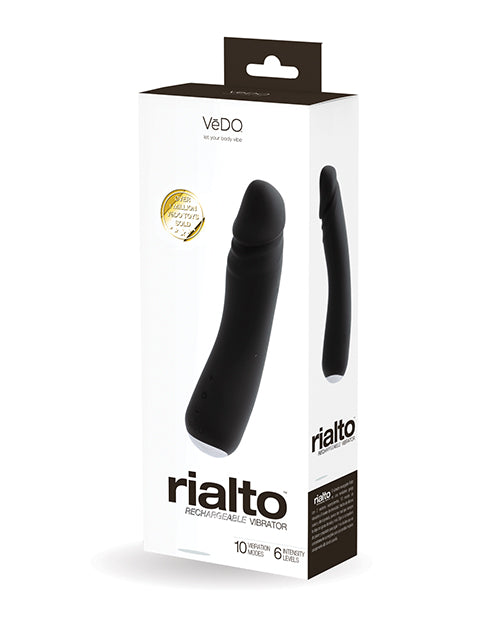 VEDO RIALTO RECHARGEABLE VIBE PEARL BLACK