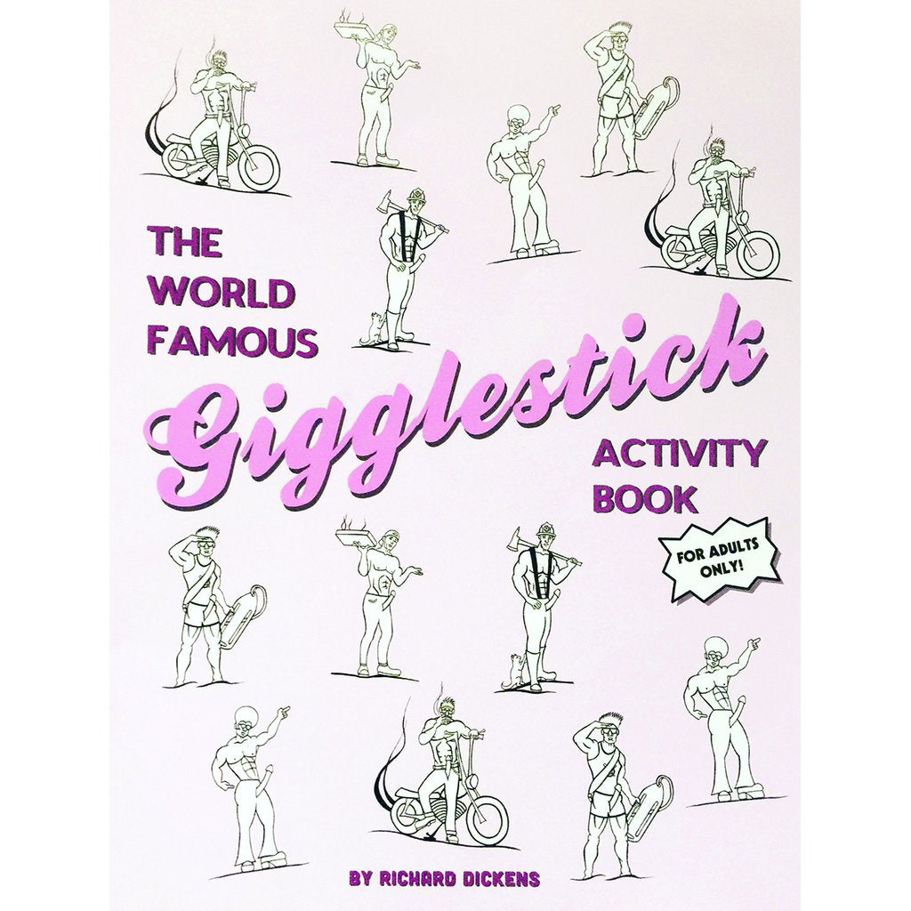 WORLD FAMOUS GIGGLE STICK COLORING BOOK (NET)