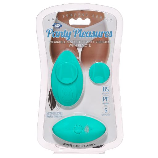 CLOUD 9 PANTY PLEASURES MAGNETIC PANTY VIBE TEAL