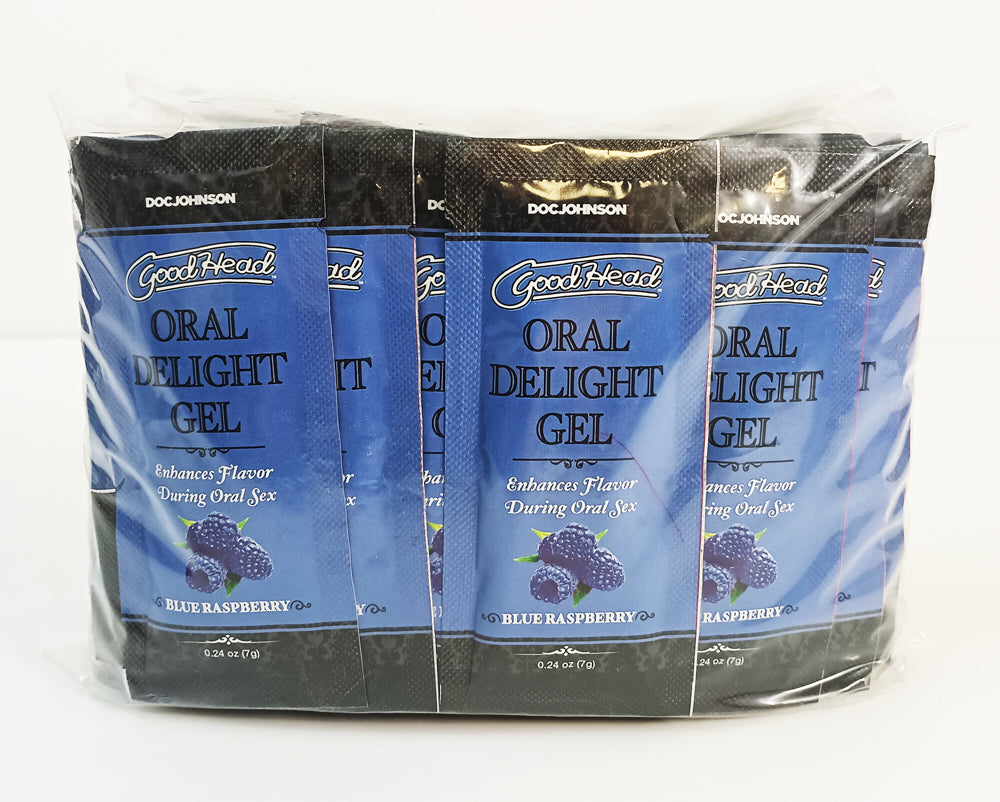 (D) GOODHEAD ORAL DELIGHT GEL BLUE RASPBERRY (BULK)