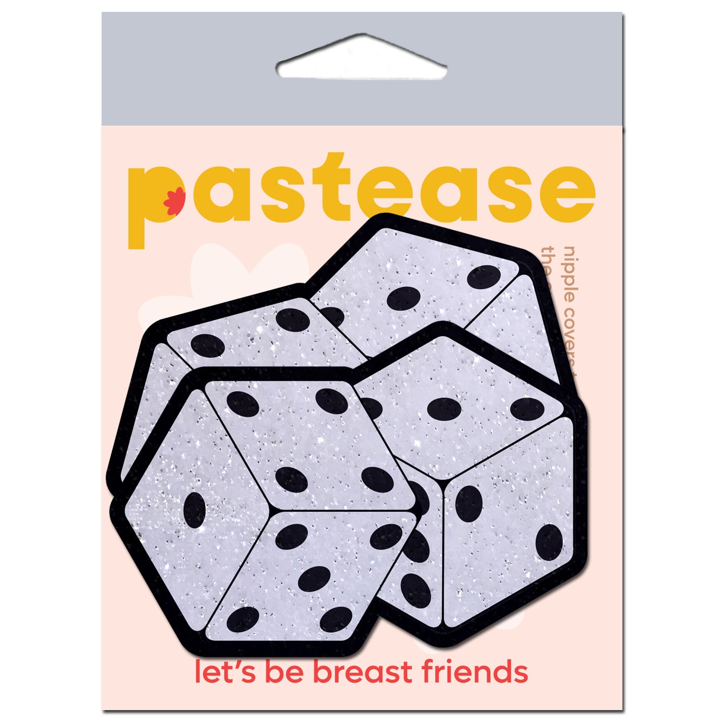 PASTEASE PAIR OF FUZZY DICE