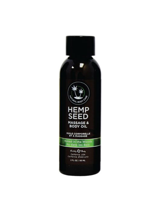 MASSAGE OIL NAKED IN THE WOODS 2 OZ