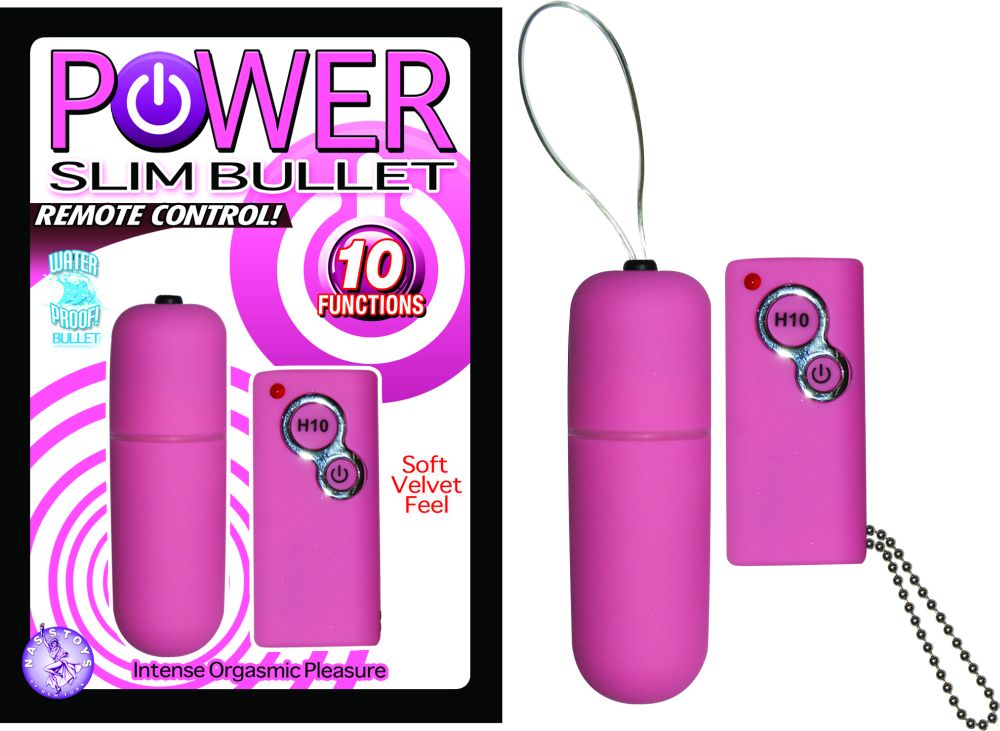 POWER SLIM BULLET REMOTE CONTROL PINK
