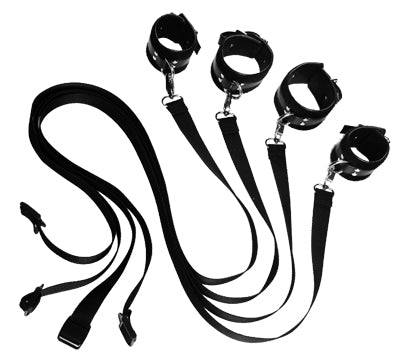 FRISKY 4 POINT BONDAGE RESTRAINT SET