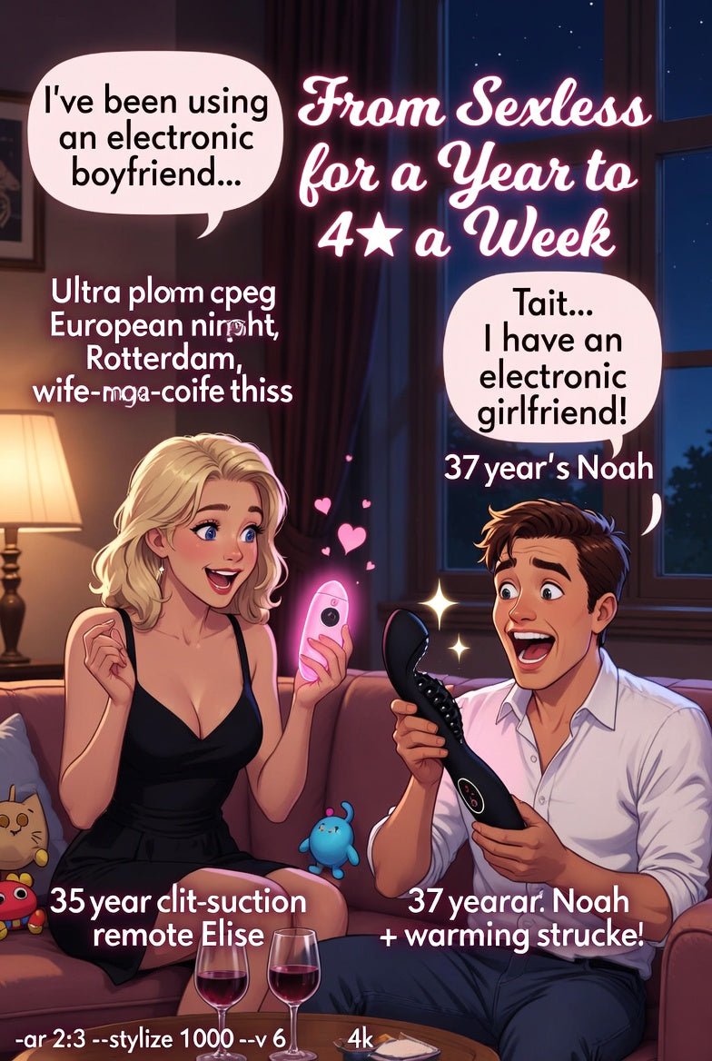 “We Were Sexless for Nearly a Year – Then Our Electronic Toys Turned Us Into a 4×-a-Week Couple Again”