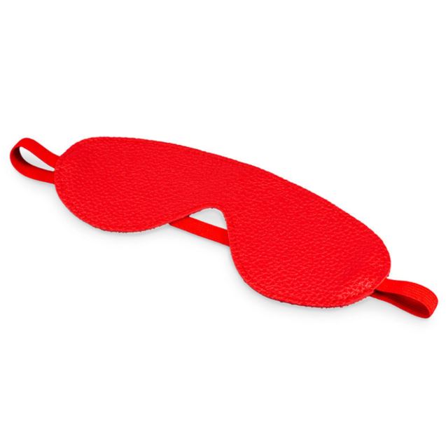 KINK CURIOUS BLACKOUT MASK & FEATHER TICKLER