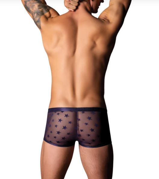 LOVE STAR SHORT W/ RING PURPLE MEDIUM