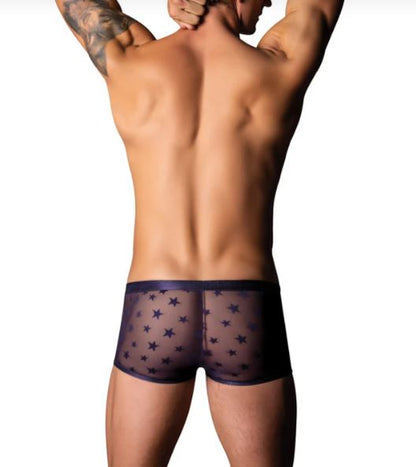 LOVE STAR SHORT W/ RING PURPLE MEDIUM