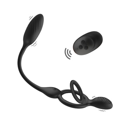 親子ダブルリング二点振動エッグ 男女共に刺激を与える特徴