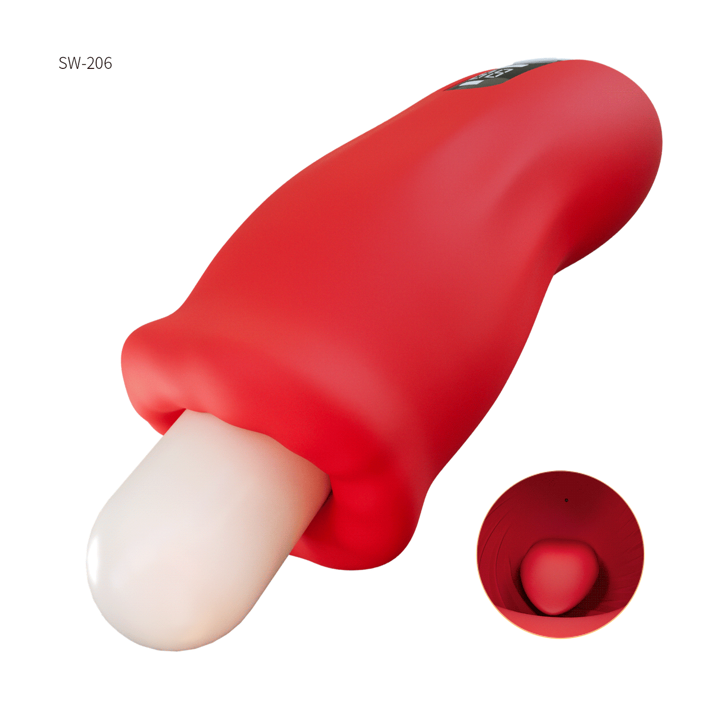 亀頭刺激バイブ赤い唇がしっとりとふっくら、あなたの幻想を満たす