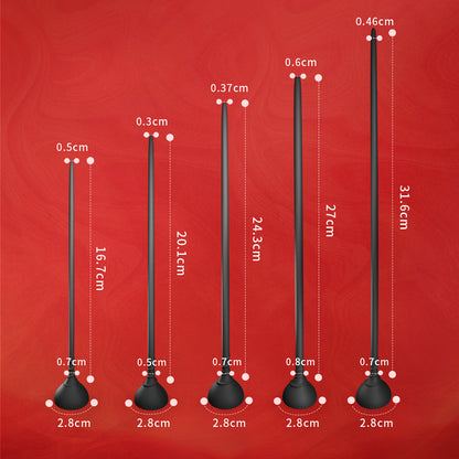 吸盤式尿道プラグ（5個SET）両手を自由にし、家でどこでもいつでも使用でき、尿道に新しい快感を提供されます。