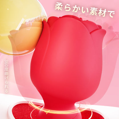 花芯ダブル振動バイブ指先で心を奪い、花びらは震え、花芯が揺れる。尾部から体内に広がる痺れるような振動が