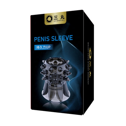 しこりクリング360°包み込む、物理的に亀頭の敏感度を下げますので,早漏防止にもなります