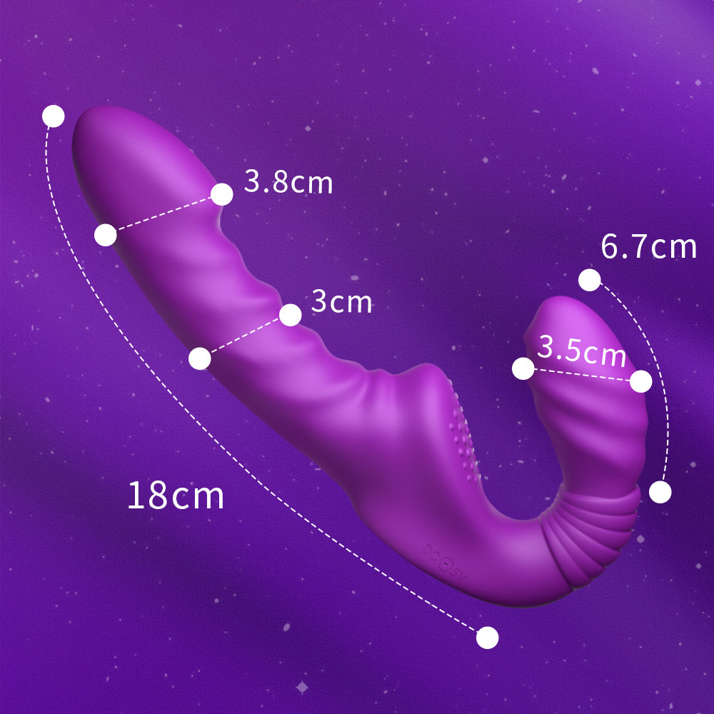 螺紋双頭ドラゴンリアルな両端振動ディルドは、レズビアンカップルと異性愛カップルに無限の可能性を提供します