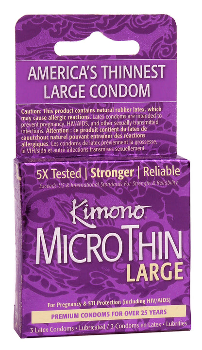 KIMONO MICROTHIN LARGE 3PK
