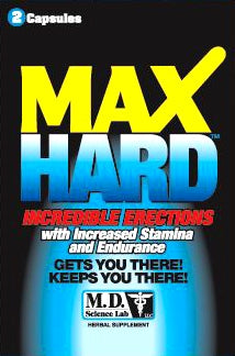 MAX HARD ONE PILL