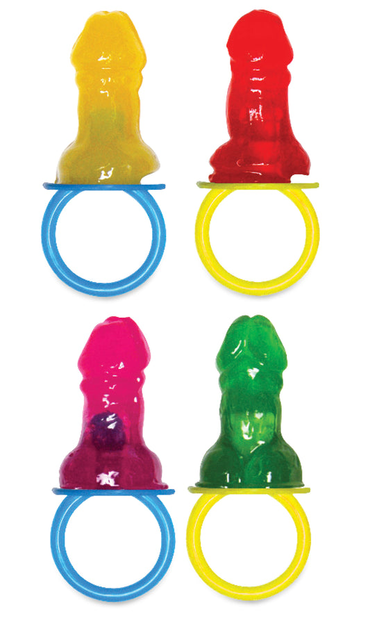 BACHELORETTE CANDY PECKER PACIFIER (48 PER POP DISPLAY)